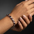 Juhi – Garnet & White Topaz
