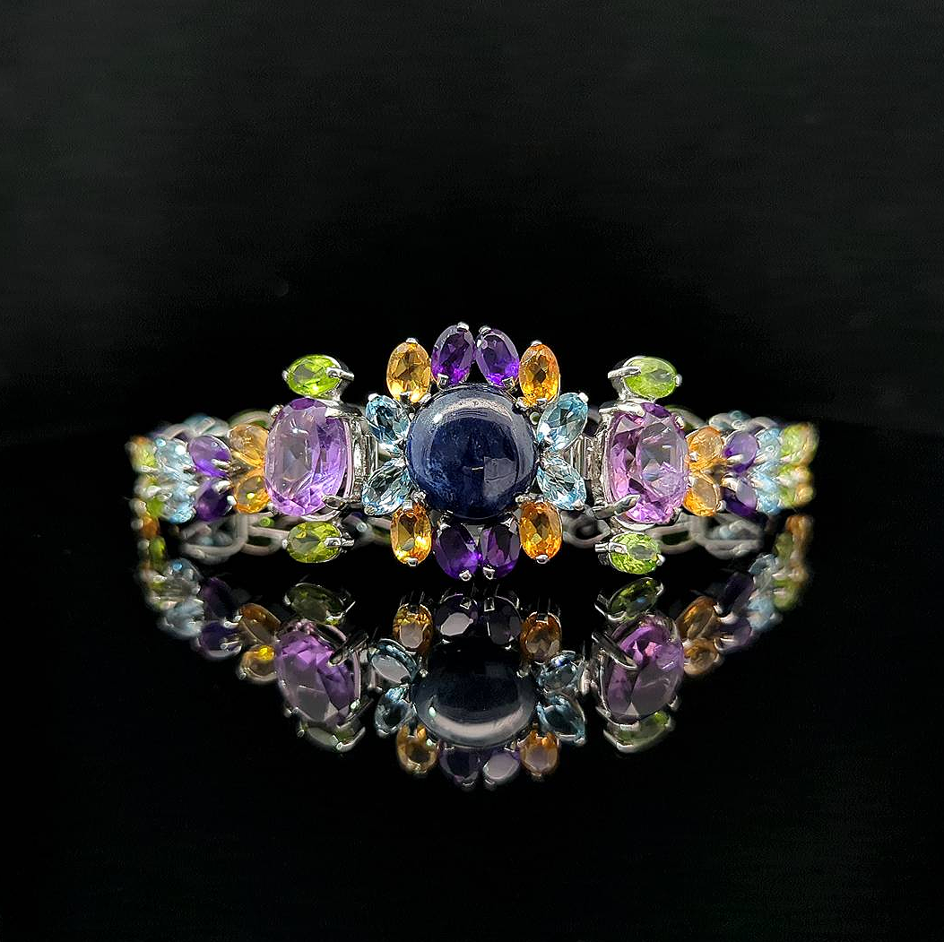 Euthenia – Amethyst, Topaz, Citrine, Aquamarine, and Jade