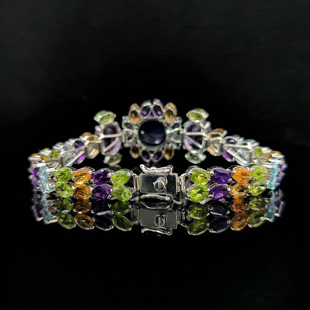 Euthenia – Amethyst, Topaz, Citrine, Aquamarine, and Jade