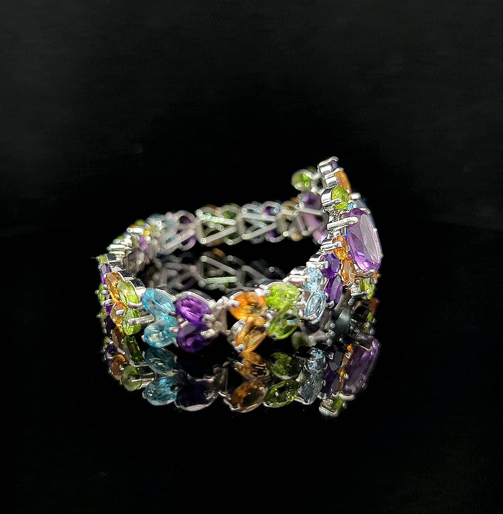 Euthenia – Amethyst, Topaz, Citrine, Aquamarine, and Jade