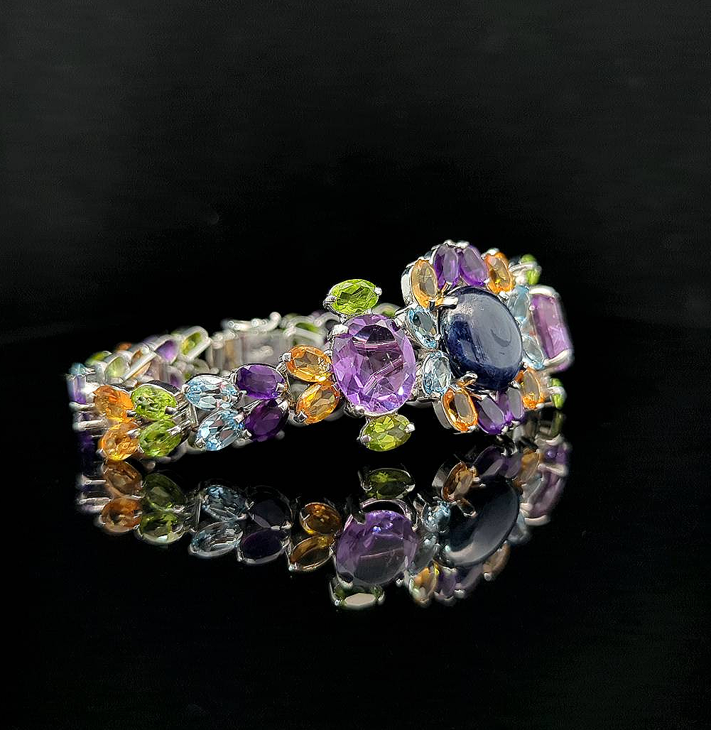 Euthenia – Amethyst, Topaz, Citrine, Aquamarine, and Jade