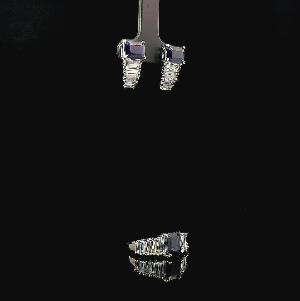Valencia – Blue Sapphires and White Topaz