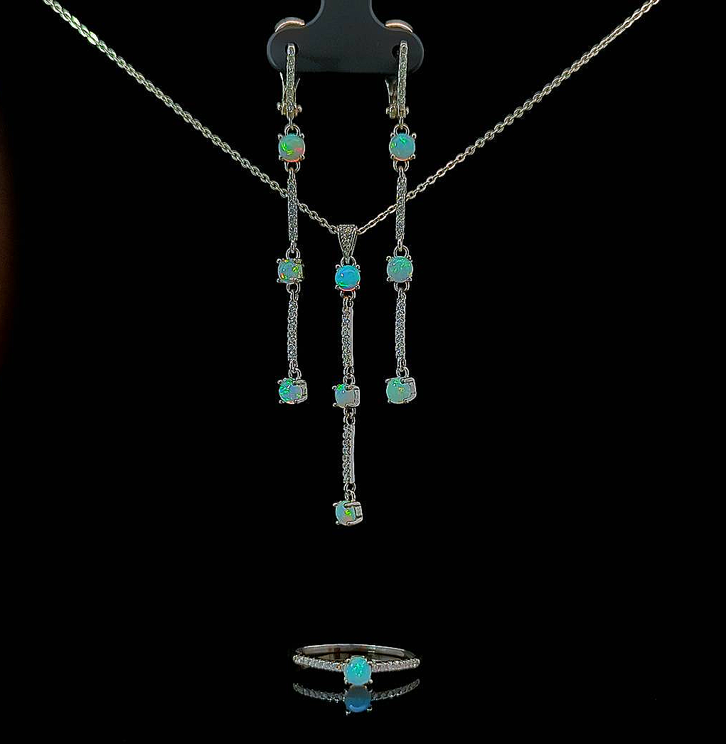 Sunan – Ethiopian Opals and CZ
