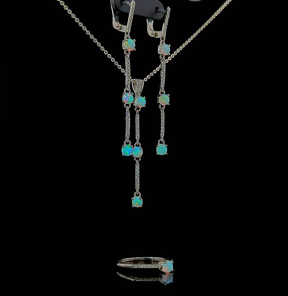 Sunan – Ethiopian Opals and CZ