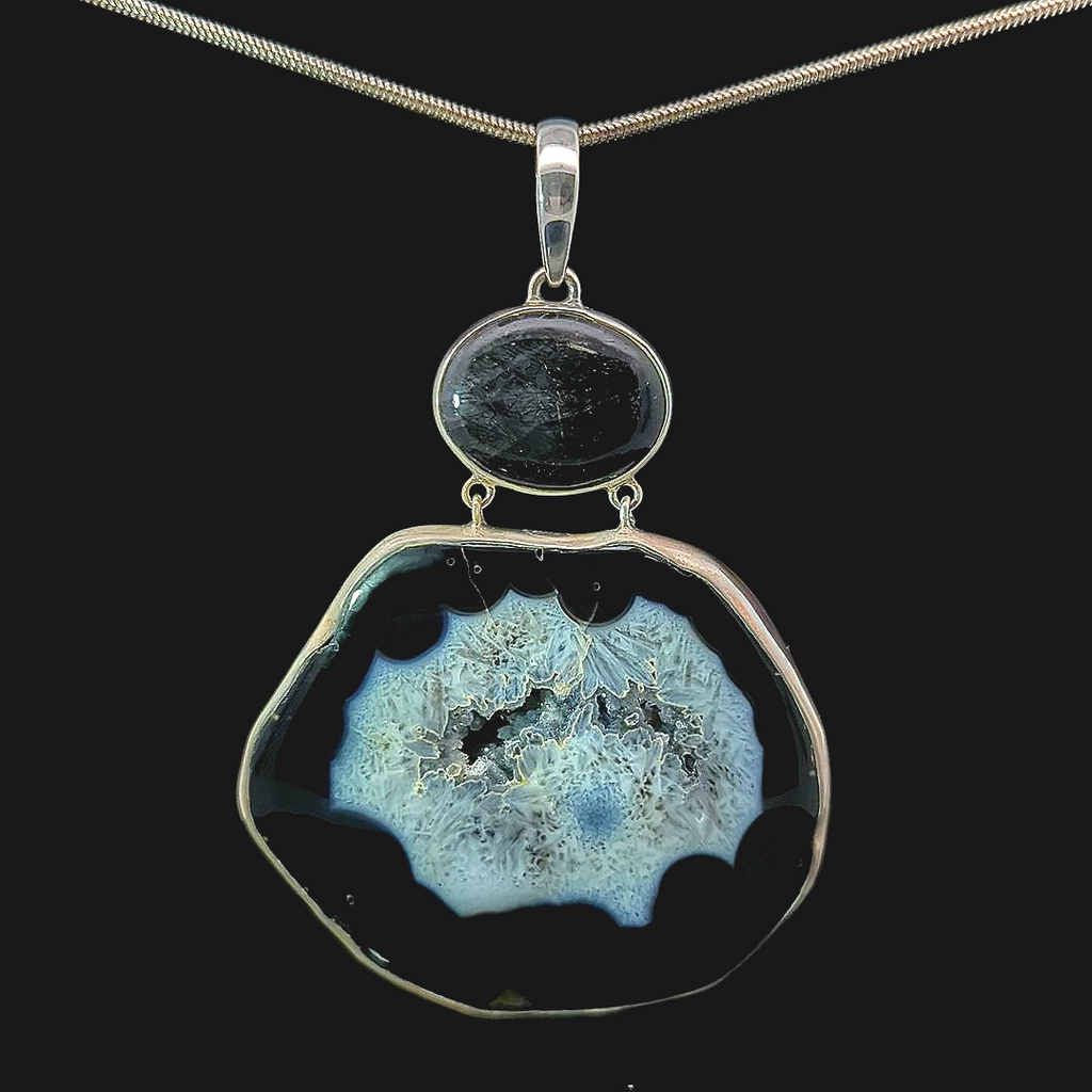 Aadhya – Agate and Rutilated Quartz