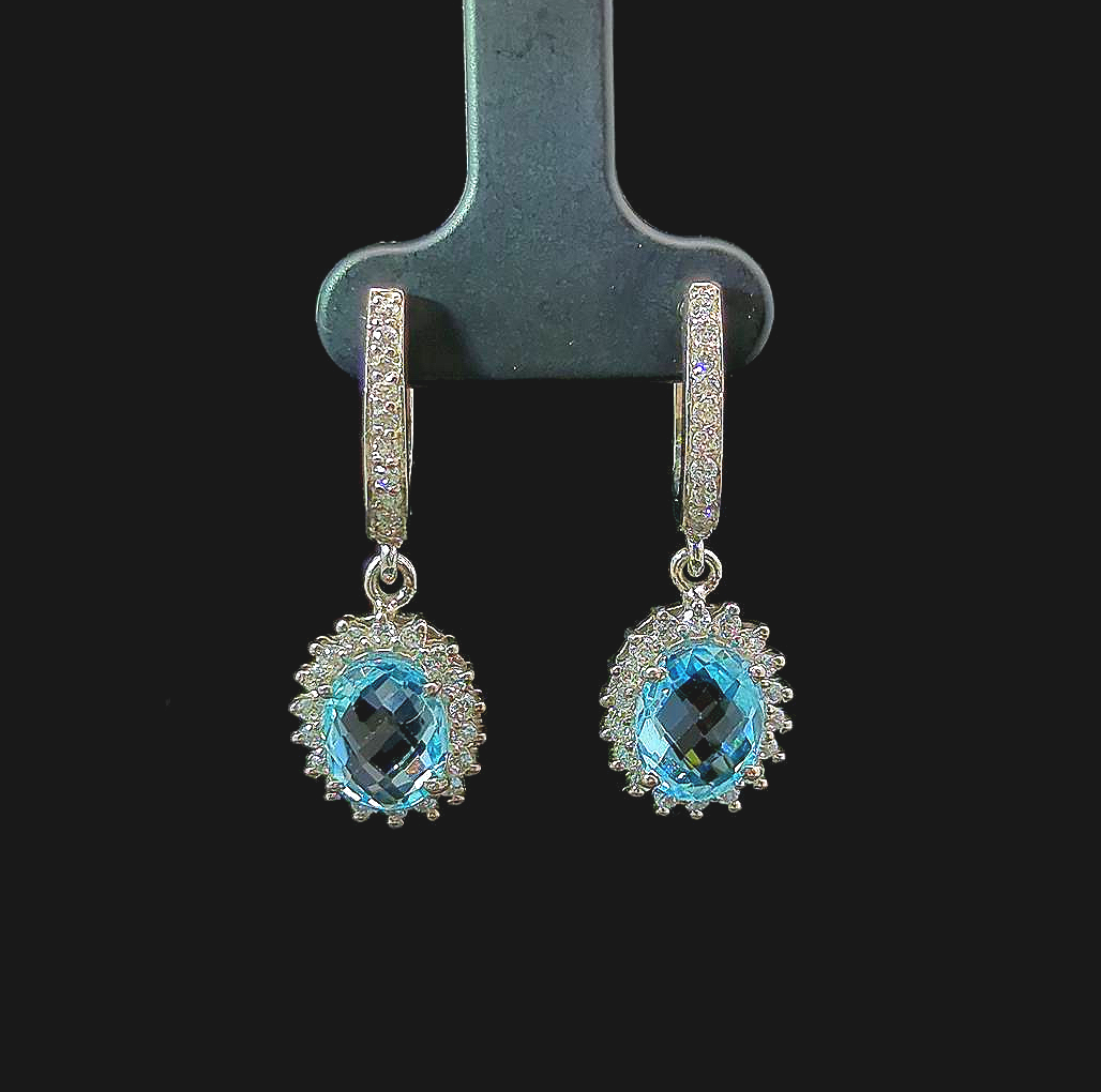 Elsa – Swiss Blue Topaz