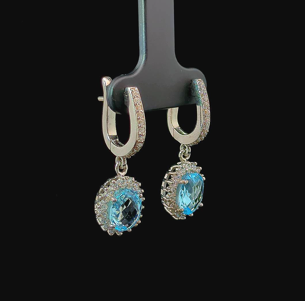 Elsa – Swiss Blue Topaz