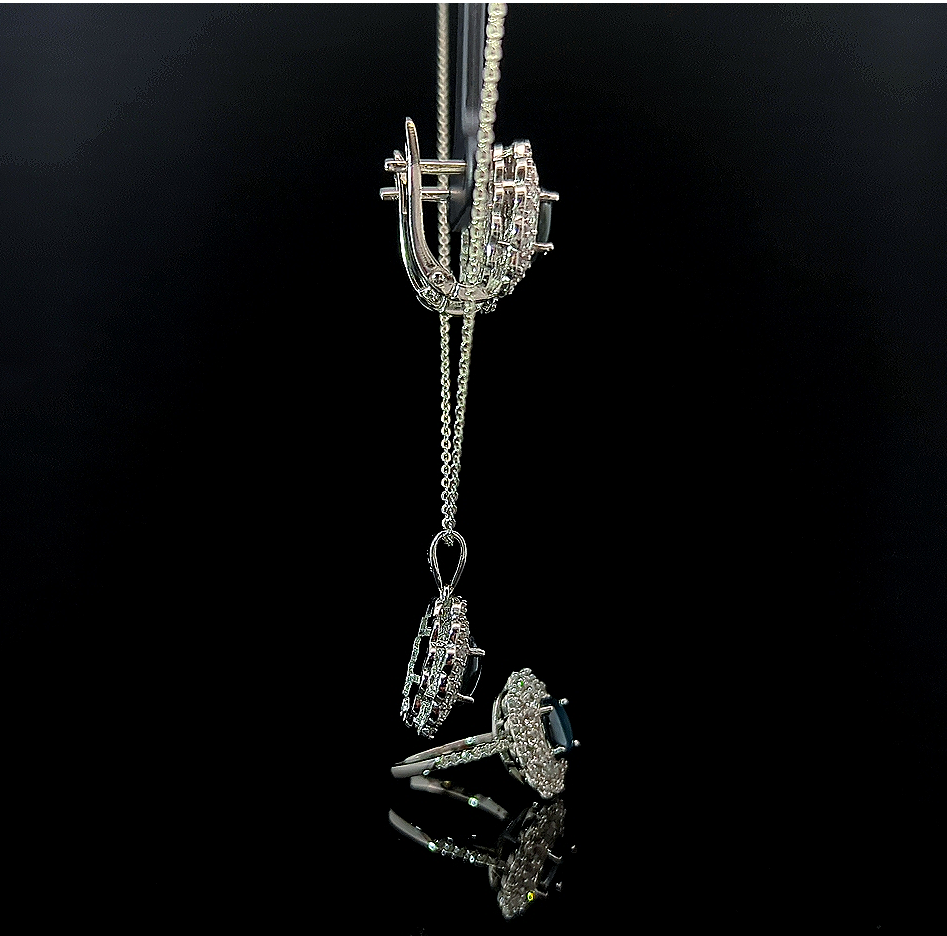 Stella – Star Sapphire and White Sapphire