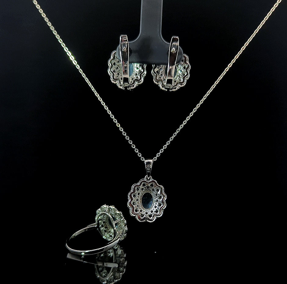 Stella – Star Sapphire and White Sapphire