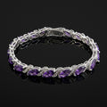 Juhi – Amethyst & White Topaz