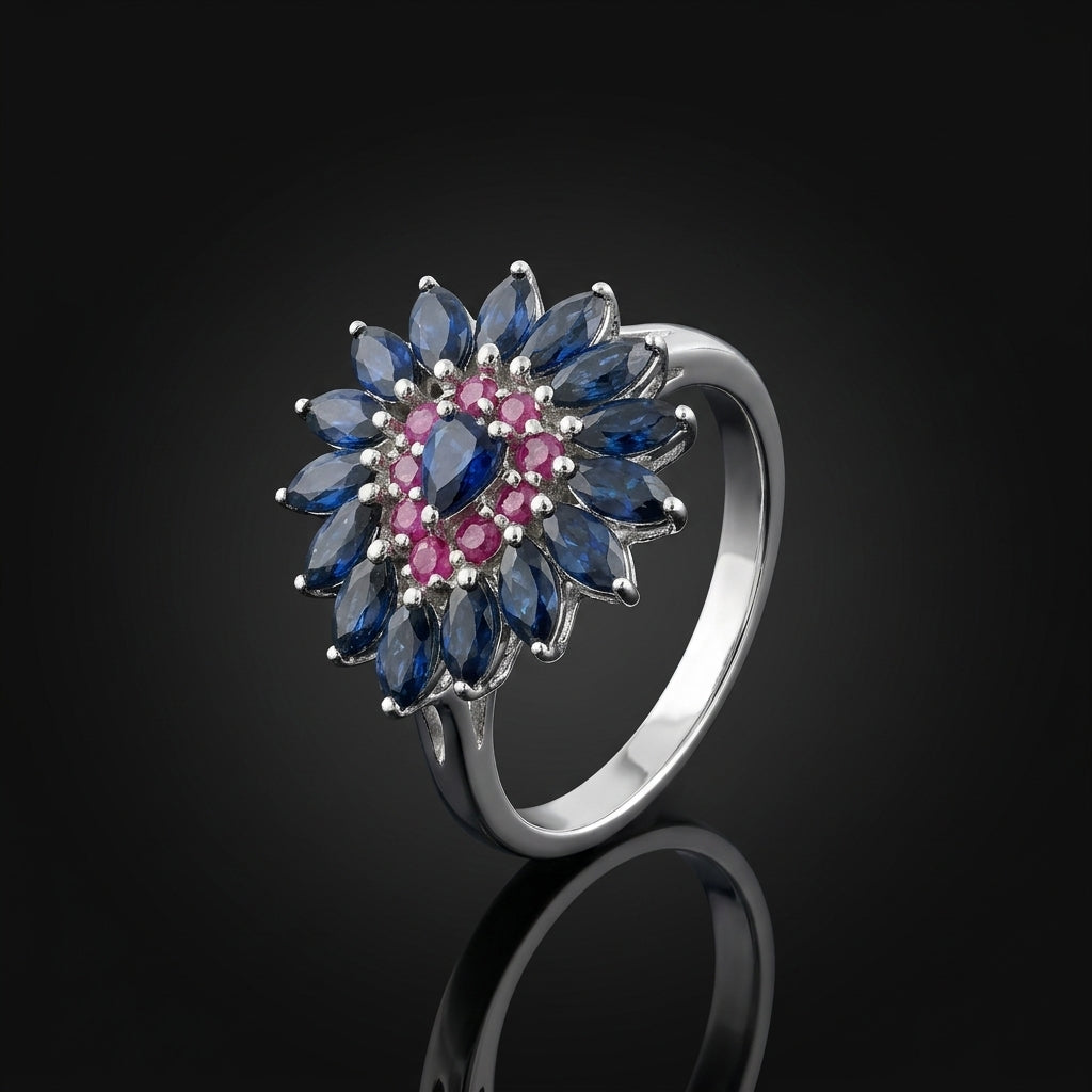 Kamala – Blue Sapphires & Ruby