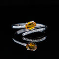 Minali – Yellow Sapphire & Diamonds