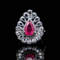 Konqee – Ruby & White Topaz