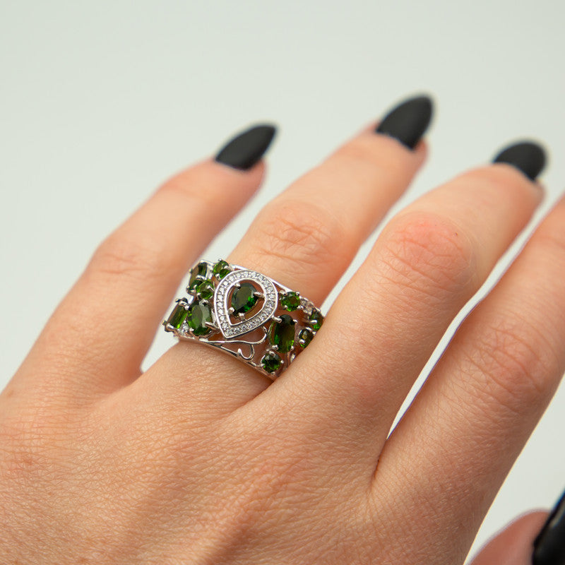 Ursa – Peridot and CZ