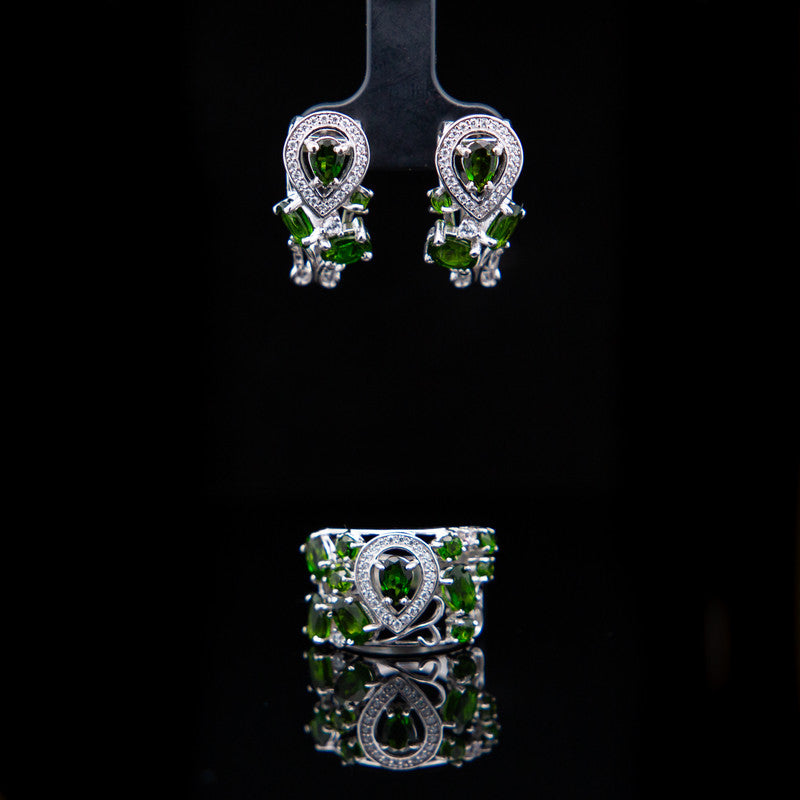 Ursa – Peridot and CZ