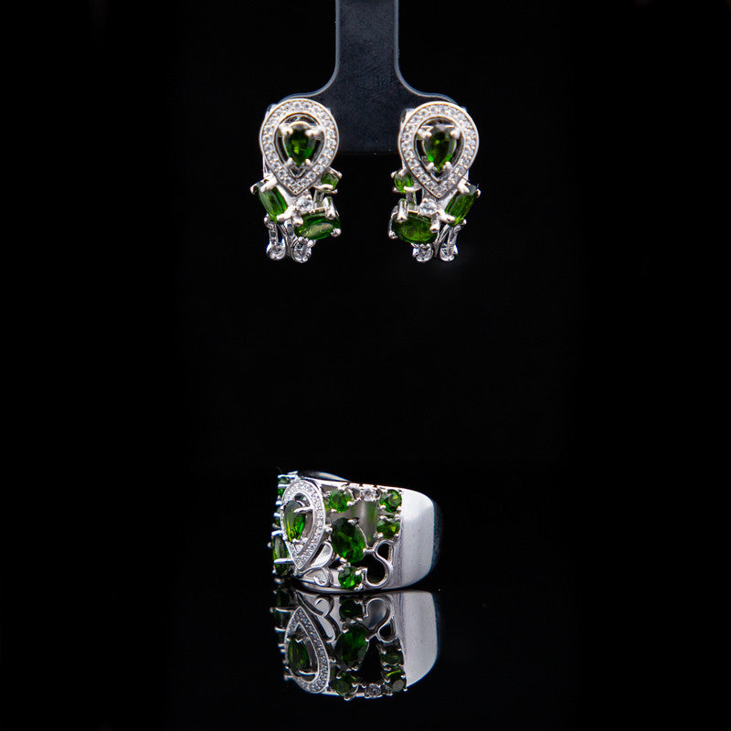 Ursa – Peridot and CZ