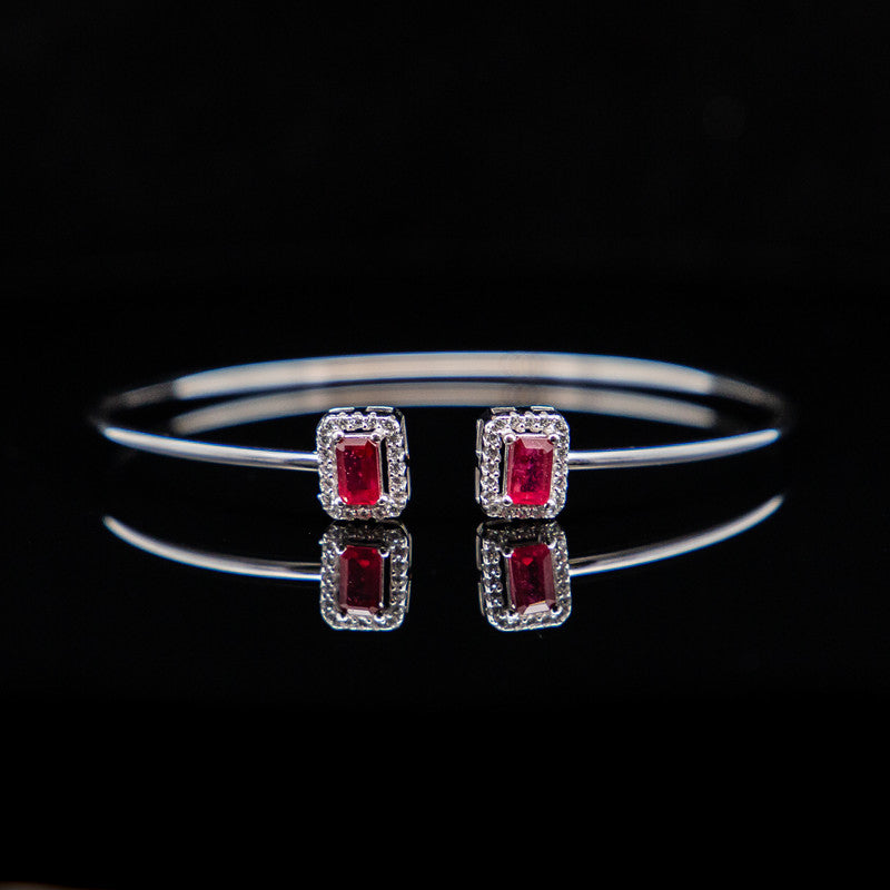 Ariana – Rubies and White Topaz