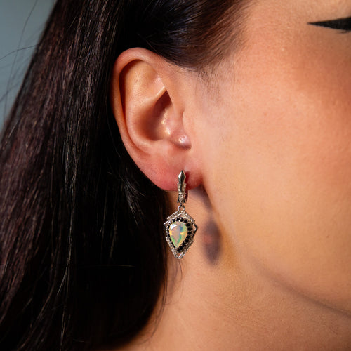 Aroon – Opal and Black Spinel