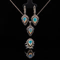 Aroon – Opal and Black Spinel