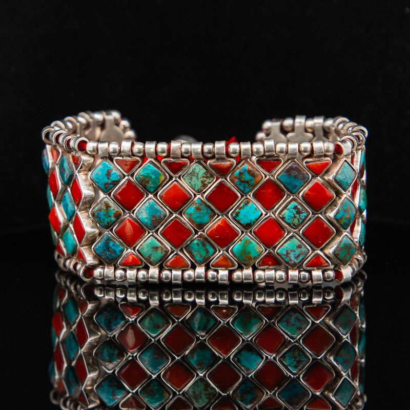 Amrita – Red Coral & Turquoise