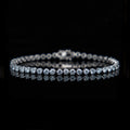 Anastasia – 10ct White Gold Tennis Bracelet with 5.492ct Lab Diamonds