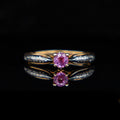 Ainura – Pink Sapphire & Natural Diamonds