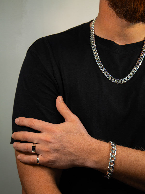 Oval Curb Bracelet – 21cm x 12mm