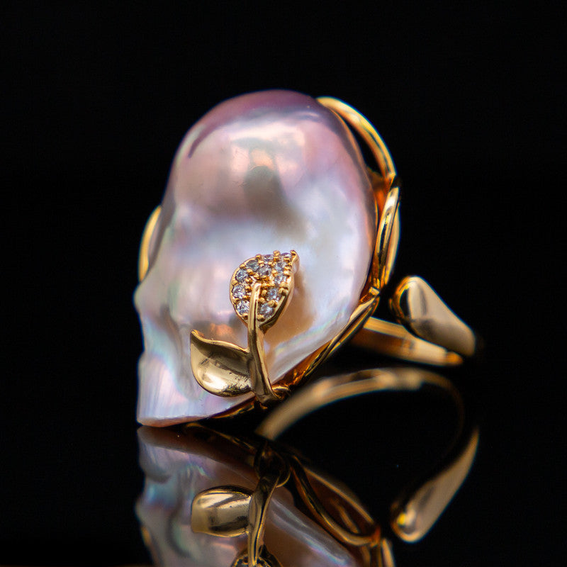Coral Peacock – Baroque Pearl