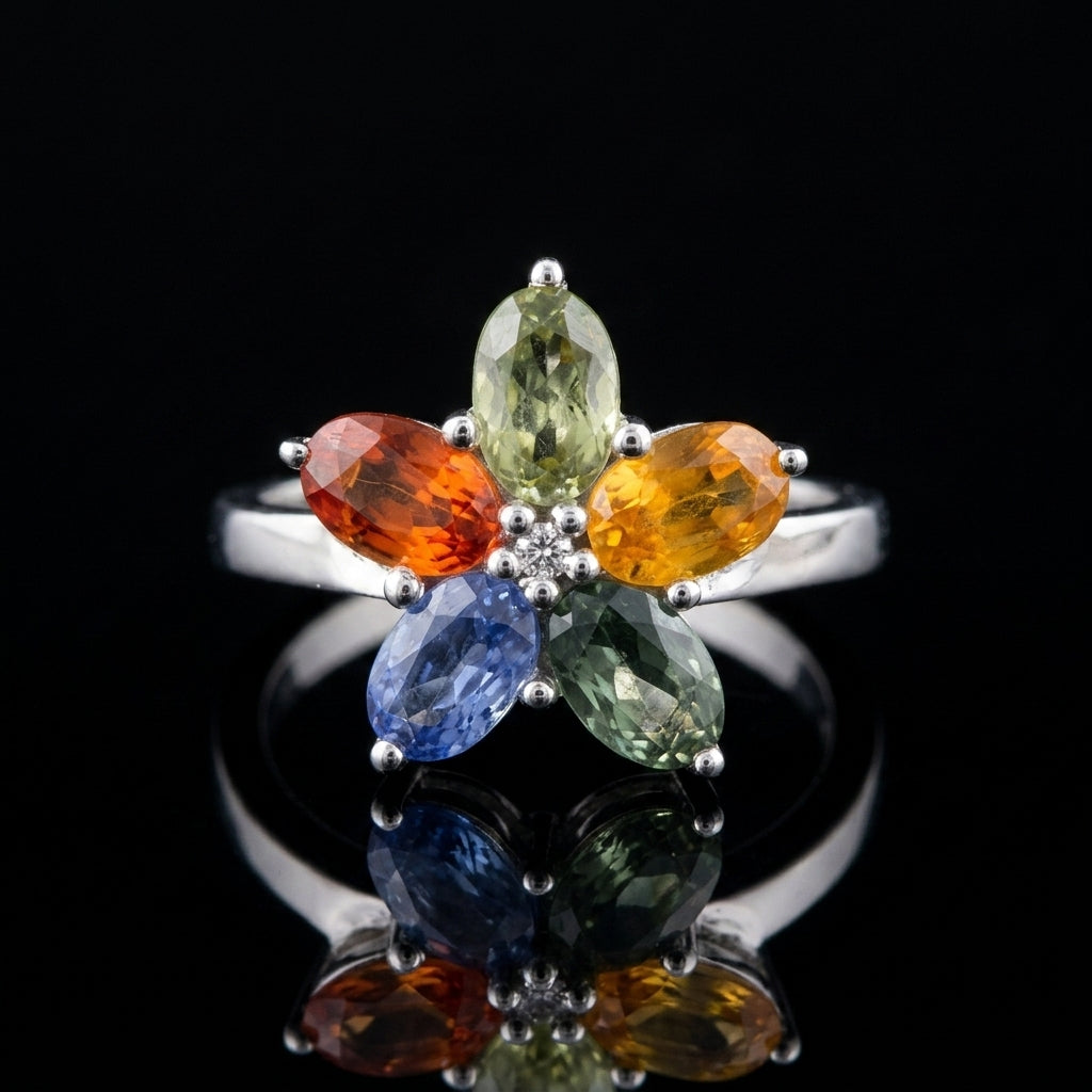 Piya – Multi Coloured Sapphires