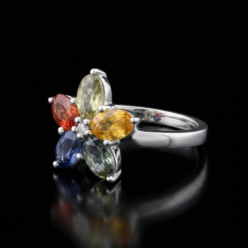 Piya – Multi Coloured Sapphires