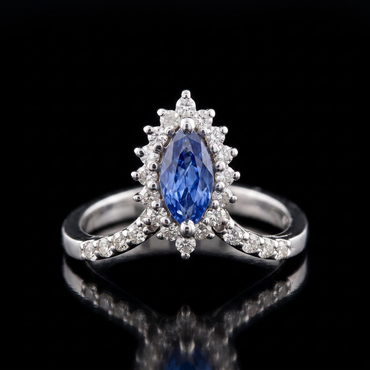Kumari – Blue Sapphire, Diamonds