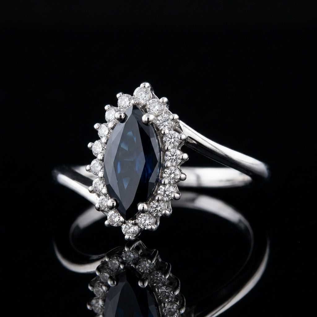 Yamika – Blue Sapphire & Diamonds