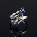 Nisha – Blue Sapphire & Diamonds