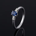 Zahra – Blue Sapphire & Diamonds