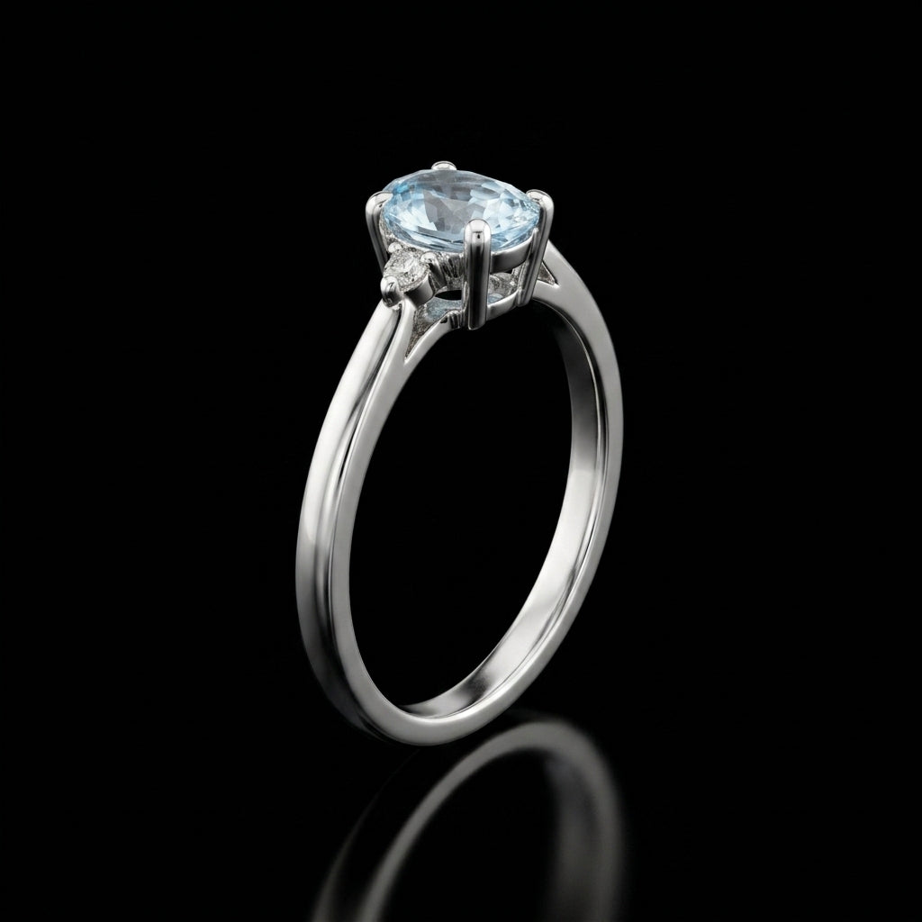 Nilima – Aquamarine & Diamonds