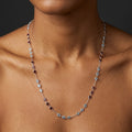 Samaira – Garnet & Swiss Blue Topaz
