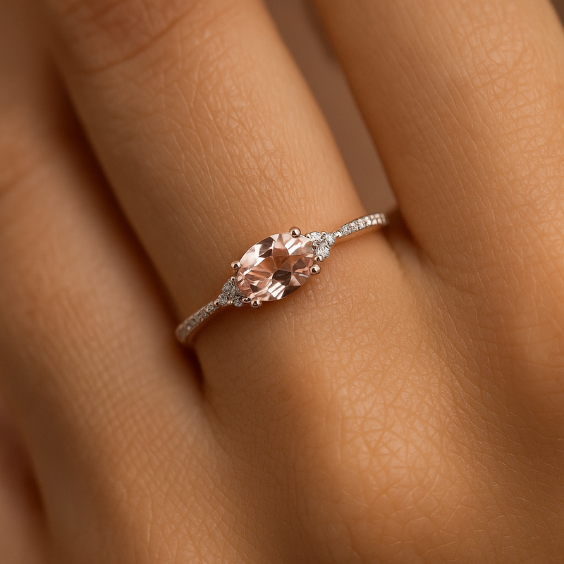 Ilyana – Morganite & Diamonds