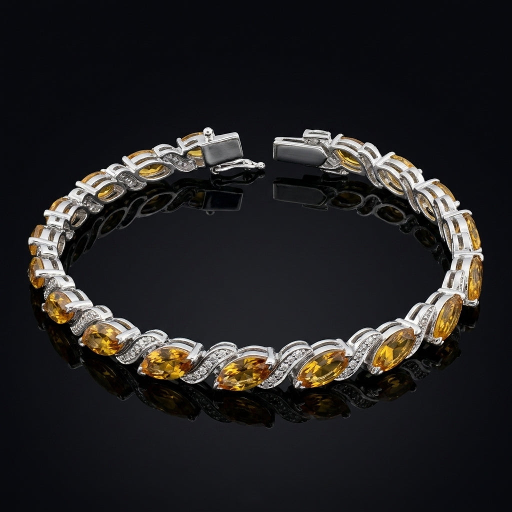Juhi – Citrine & White Topaz