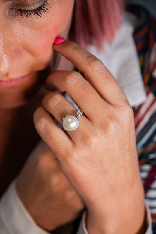 Anisa – Mabe Pearl & Cubic Zirconia
