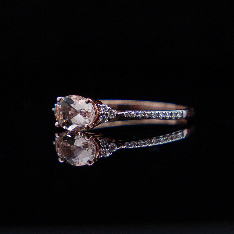 Ilyana – Morganite & Diamonds