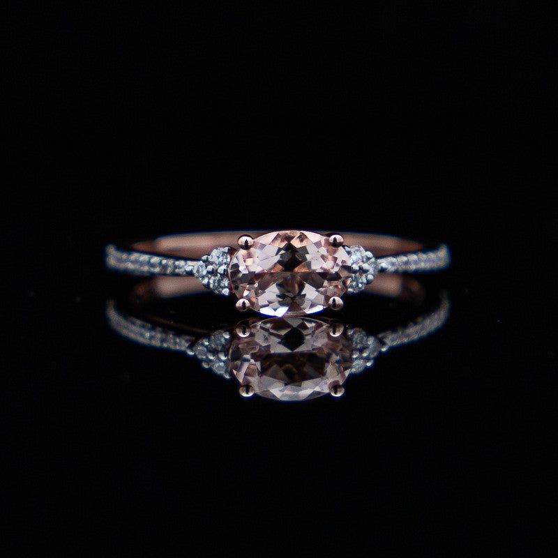 Ilyana – Morganite & Diamonds