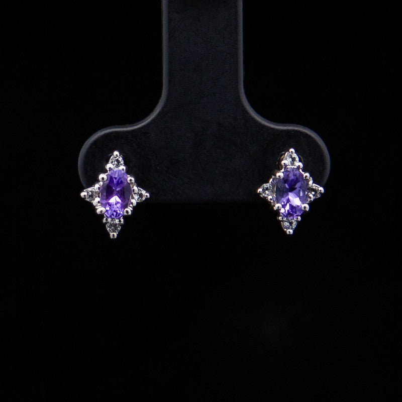 Isolde – Tanzanites & White Topaz
