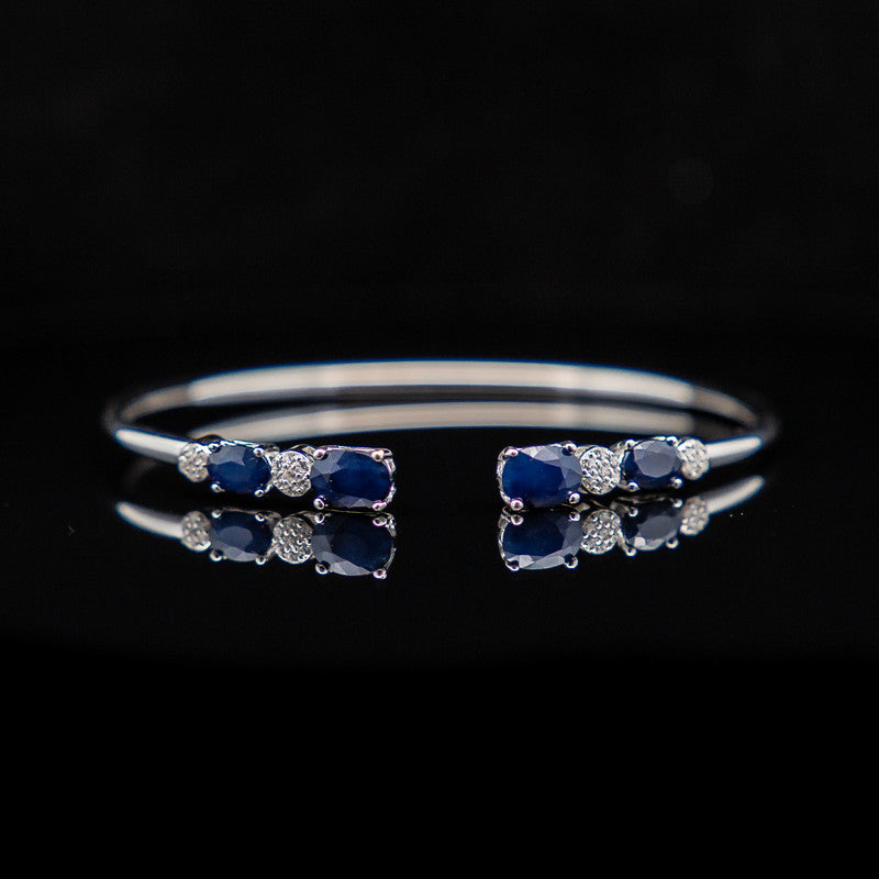 Lilibeth – Blue Sapphires and White Topaz