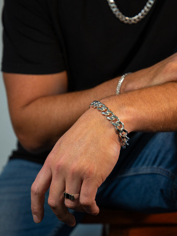 Oval Curb Bracelet – 21cm x 12mm