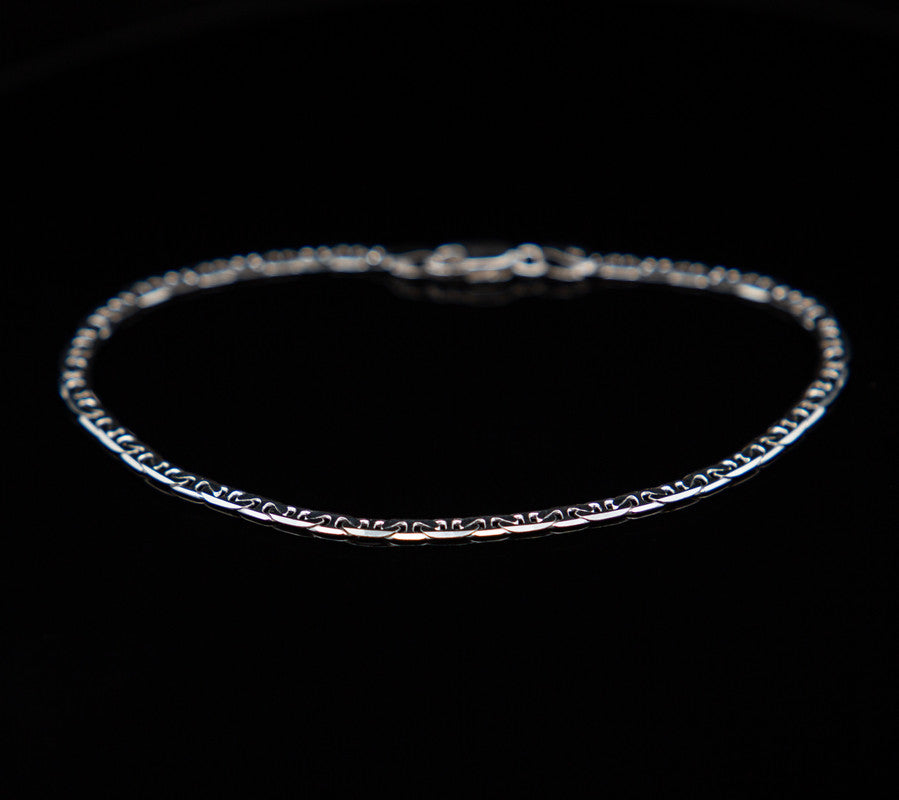 Oval Curb Bracelet – 18cm x 3mm