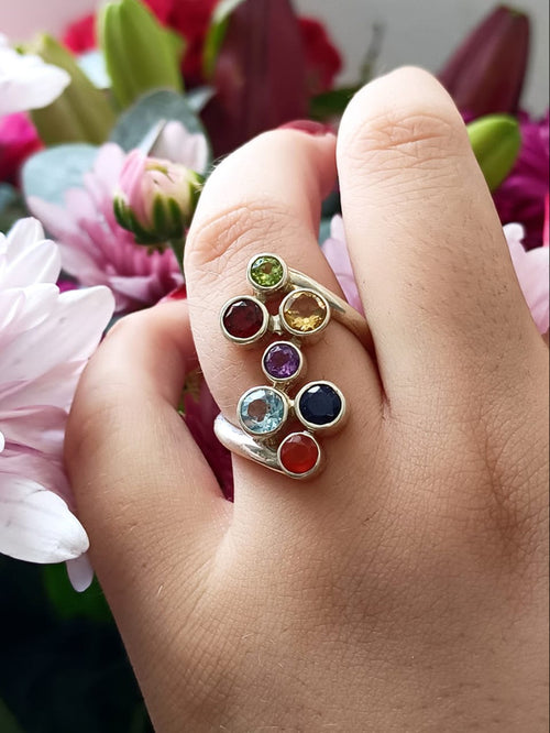 Ajna Bypass Chakra – Multi Colour Gemstones