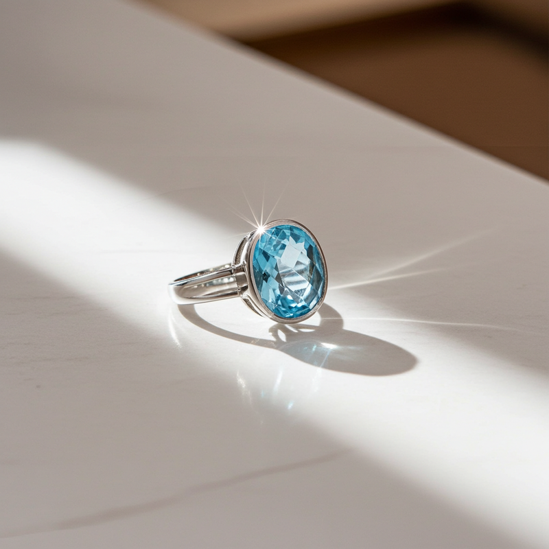 Solaz – Swiss Blue Topaz