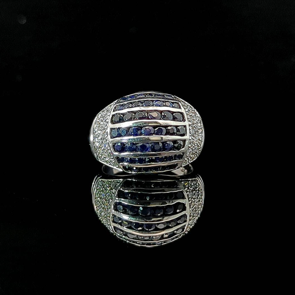Eryx - Blue Sapphires and White Topaz