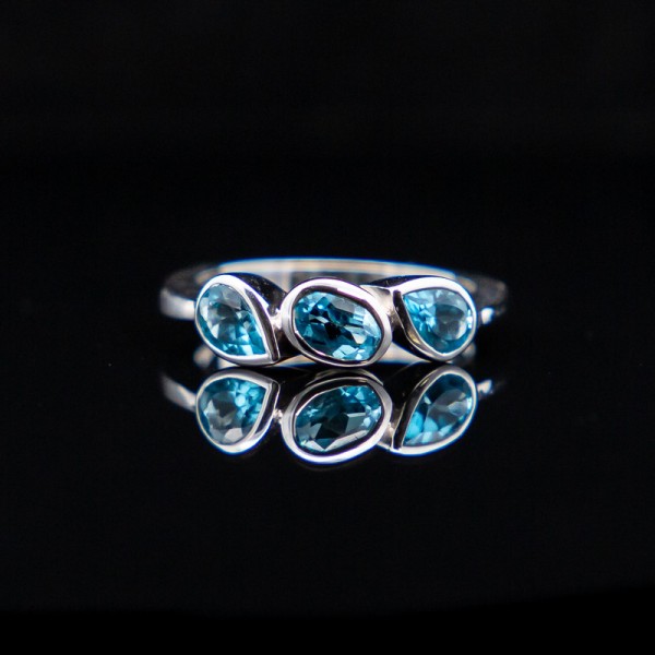 Kaz - Swiss Blue Topaz