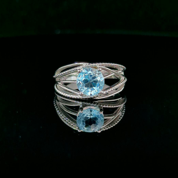 Jane - Swiss Blue Topaz